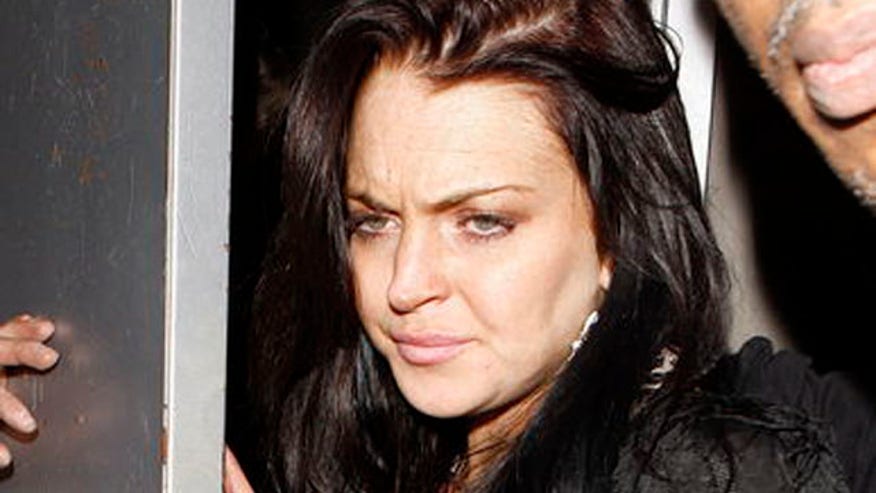 Lindsay Lohan Brown Haggard 640